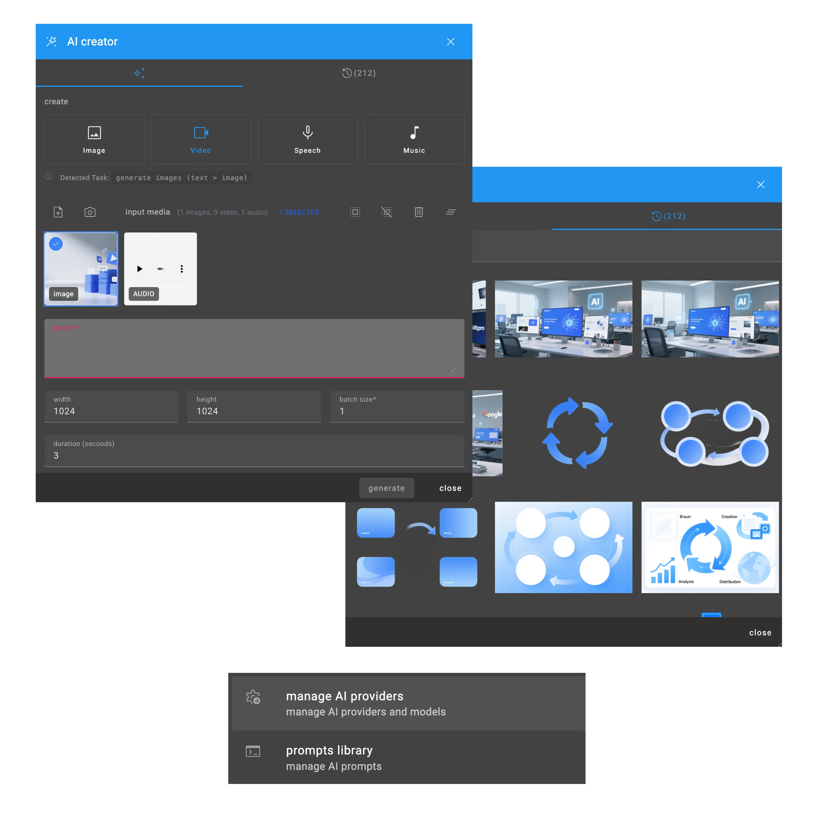 AI platform illustration