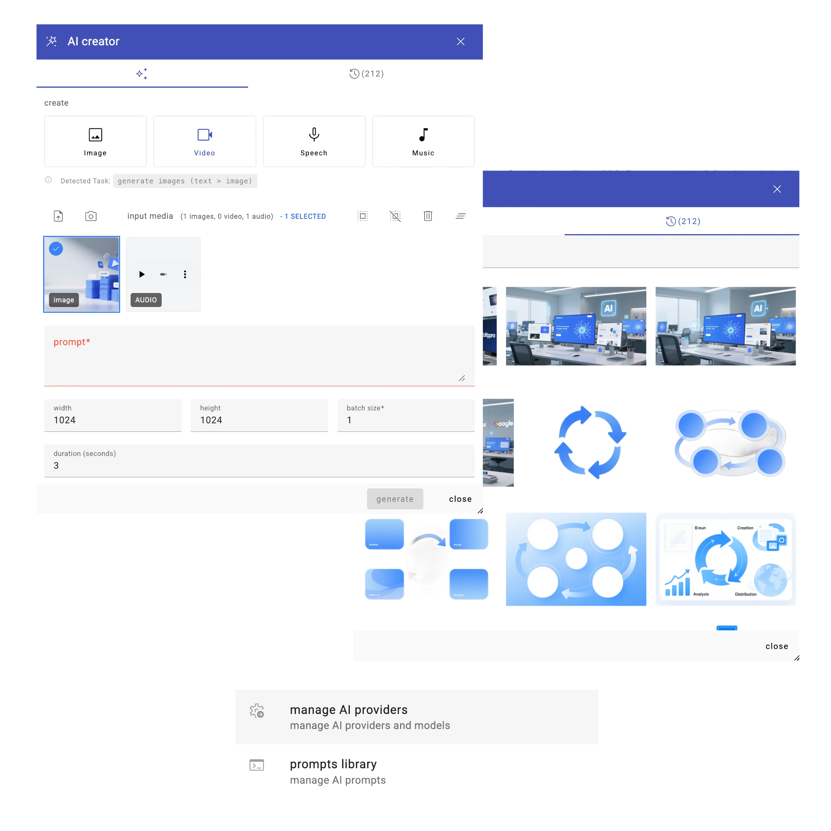 AI platform illustration
