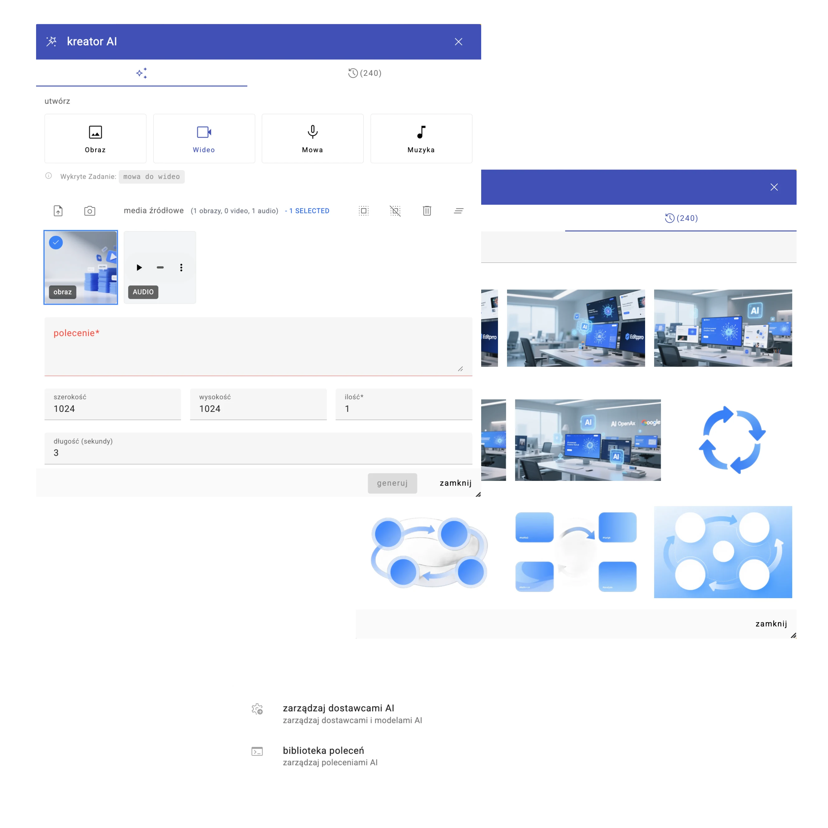 platforma AI - ilustracja