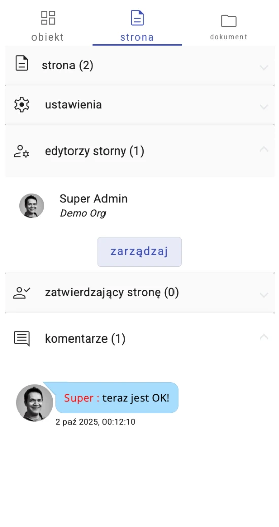 Współpraca zespołowa z komentarzami i adnotacjami