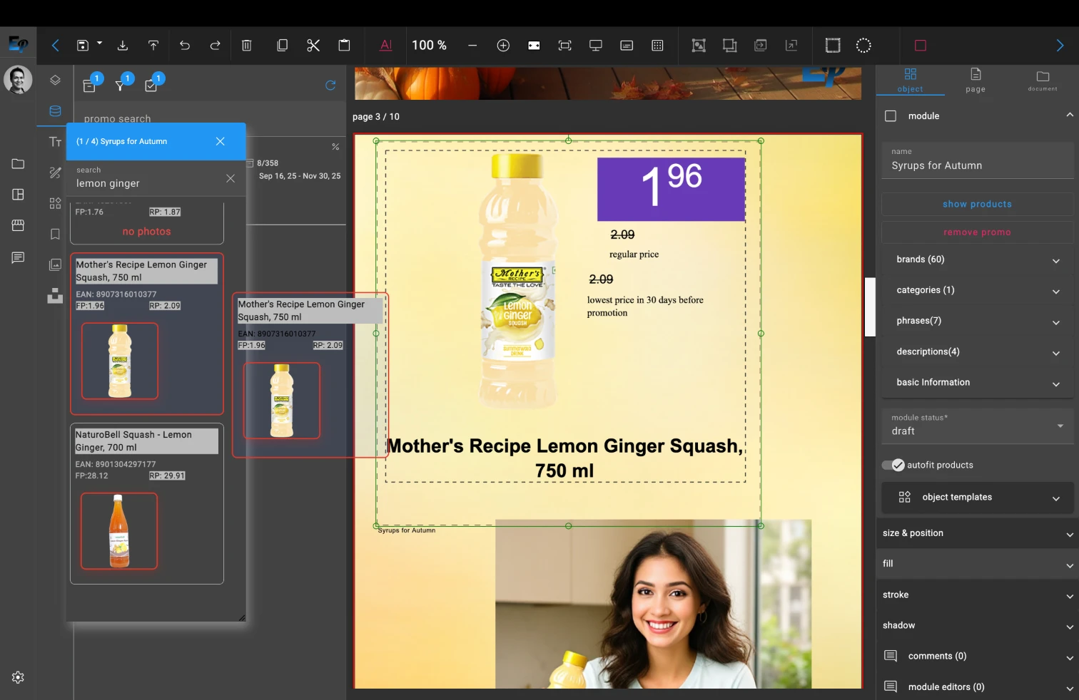 Drag-and-drop functionality demonstration