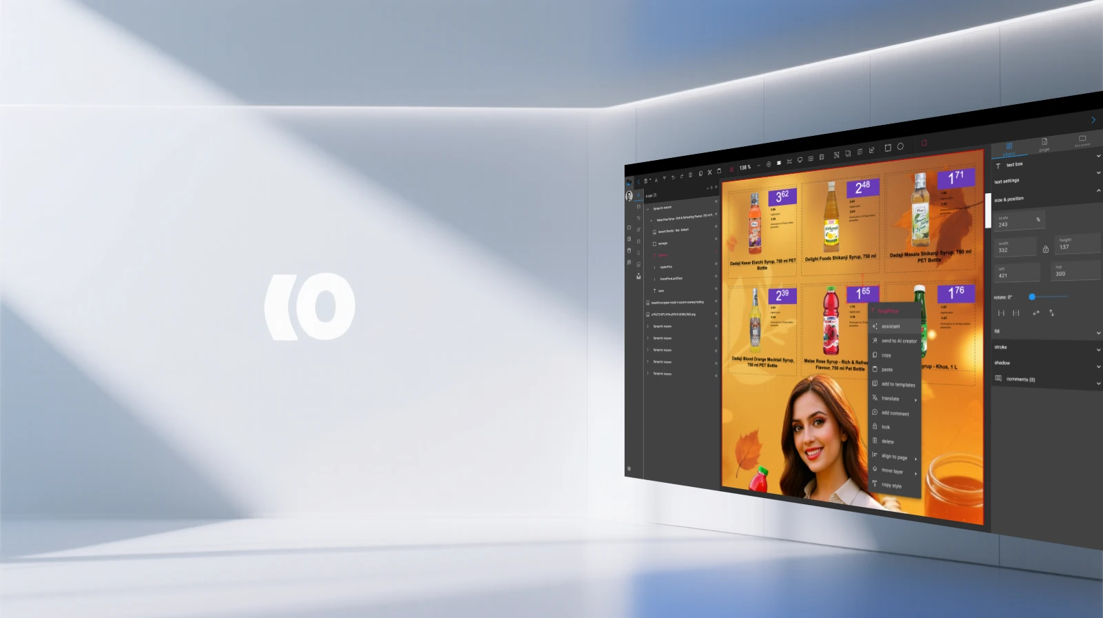 Professional Editor Interface